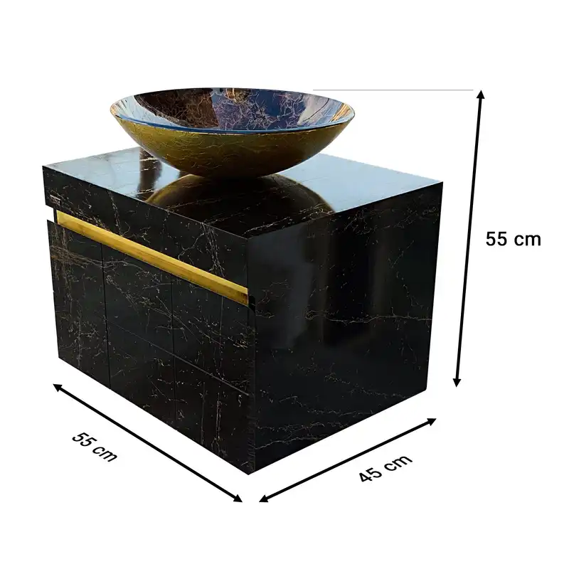 ست کابینت و روشویی سیتکا مدل  GL-R0030