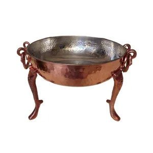 میوه خوری مسی طرح 3 پایه دار