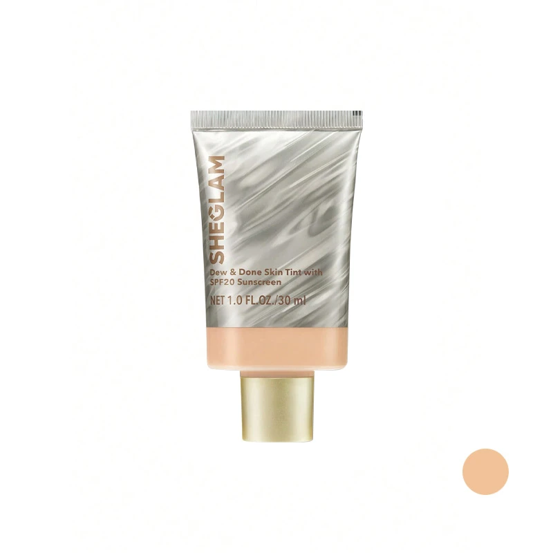 کرم پودر مایع SPF20 شیگلم مدل Fair شماره 04 مناسب برای انواع پوست حجم 30 میلی‌لیتر