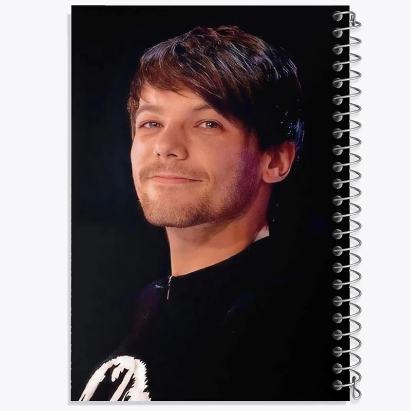 دفتر مشق 50 برگ خندالو مدل لویی تاملینسون گروه موسیقی وان دایرکشن One Direction کد 18892