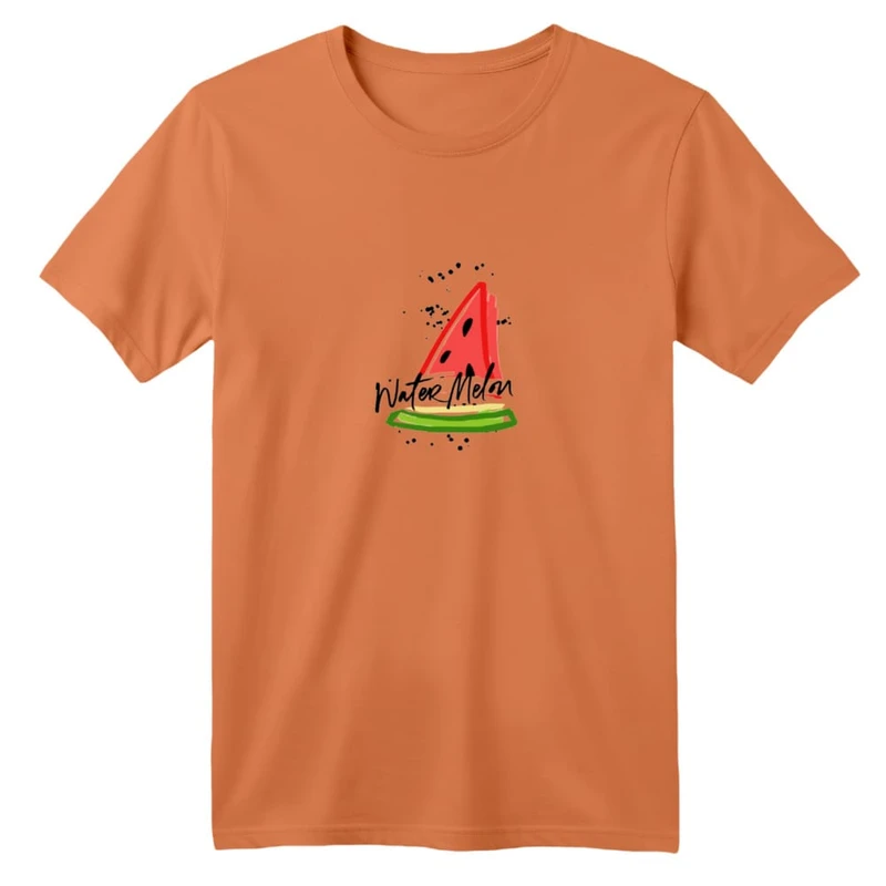 تی شرت آستین کوتاه بچگانه مدل هندوانه یلدایی کد 19