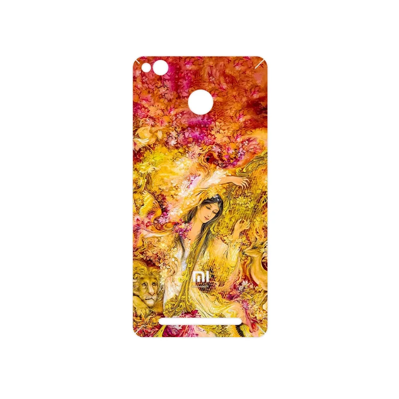 برچسب پوششی ماهوت مدل Persian miniature 1 مناسب برای گوشی موبایل شیائومی Redmi 3 Pro