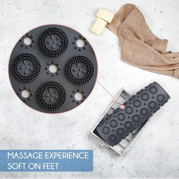 زیر پایی حمام رد رز مدل 54x54 ماساژور دار سیلیکونی