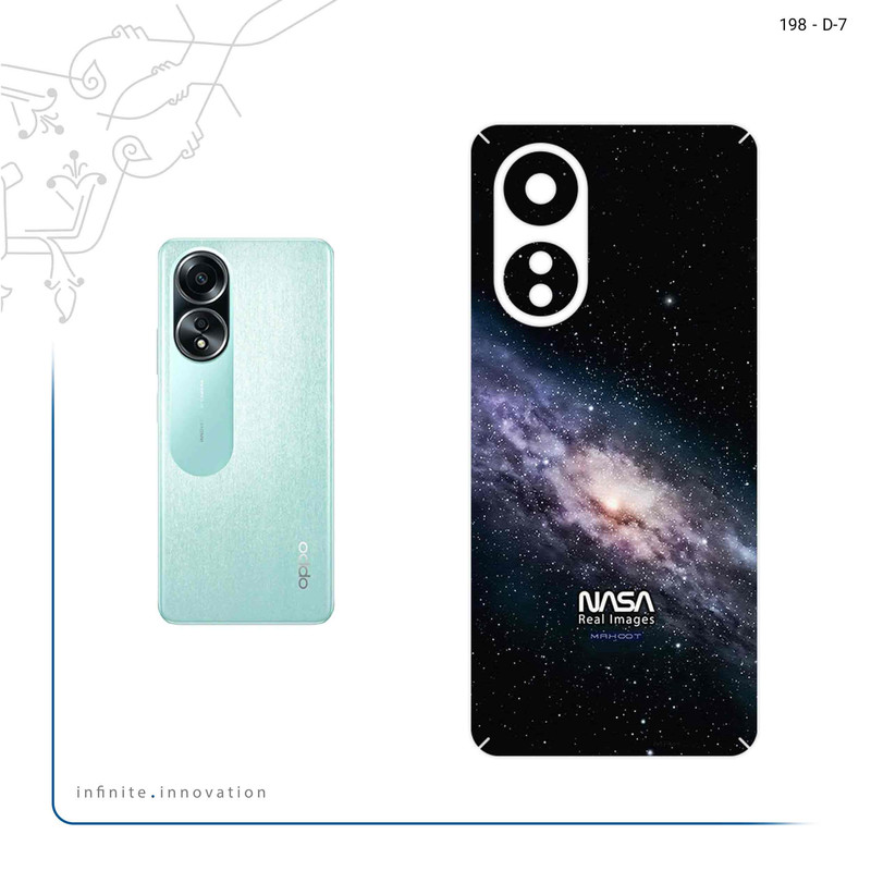 برچسب پوششی ماهوت مدل Universe_by_NASA_3 مناسب برای گوشی موبایل اپو A58 4G