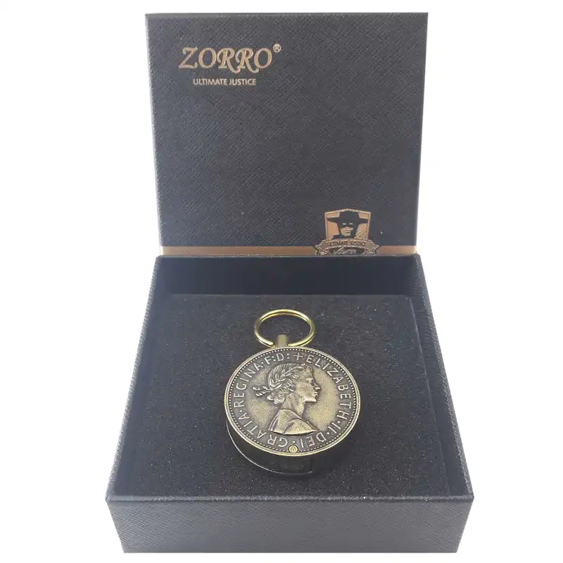 فندک زورو مدل سکه ای