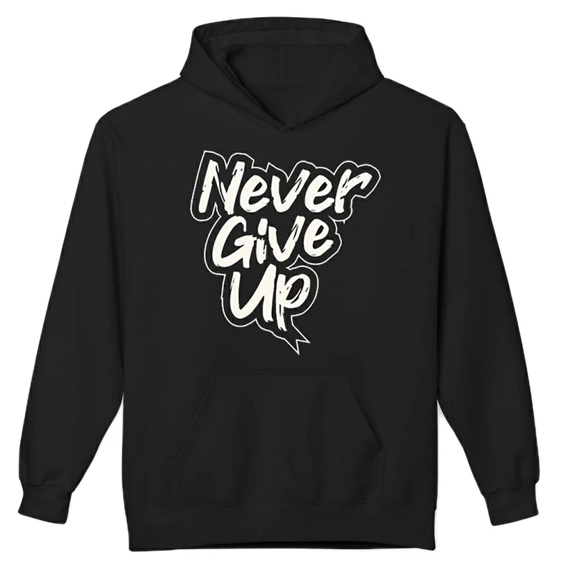 هودی مردانه پاد آفرین مدل never give up کد 042