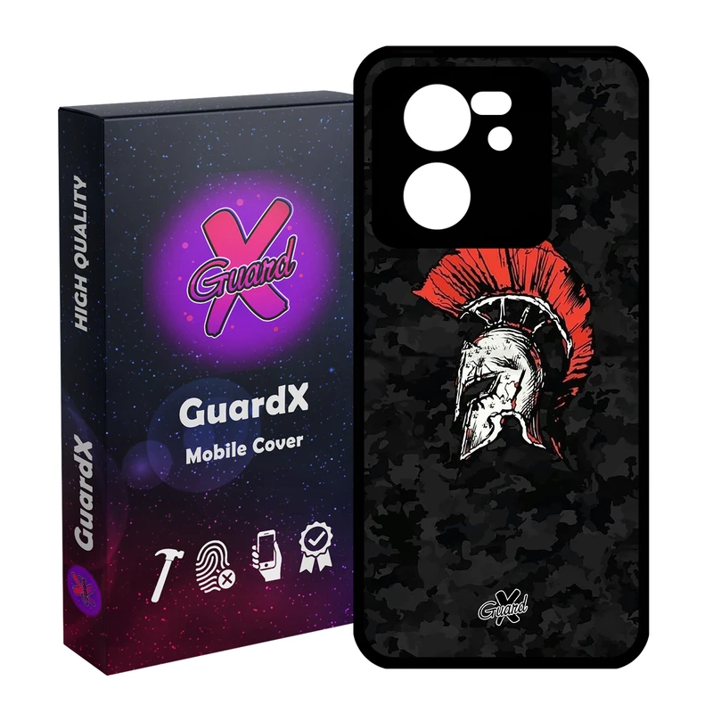 کاور گارد ایکس طرح Gladiator مدل Glass10079 مناسب برای گوشی موبایل شیائومی 13T/13T Pro/Redmi K60 Ultra