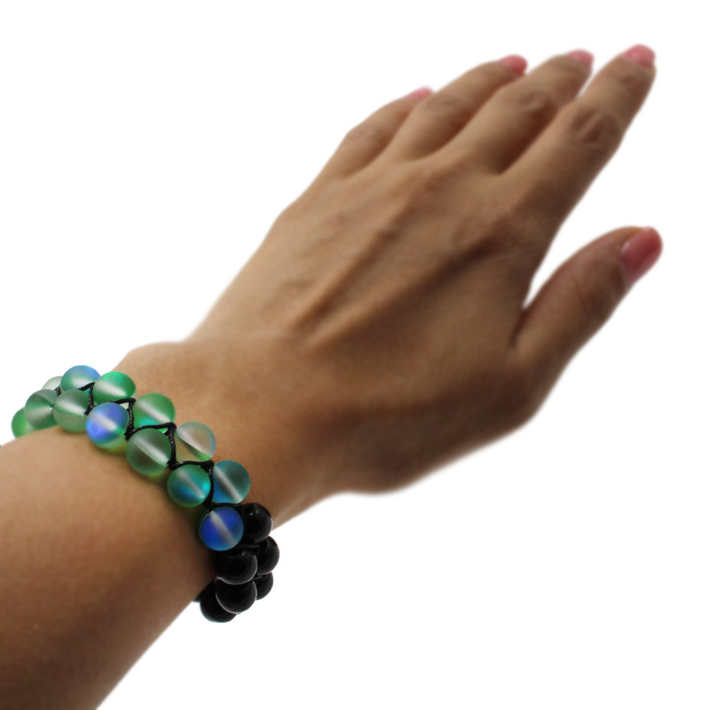 دستبند زنانه مدل مون استون و انیکس