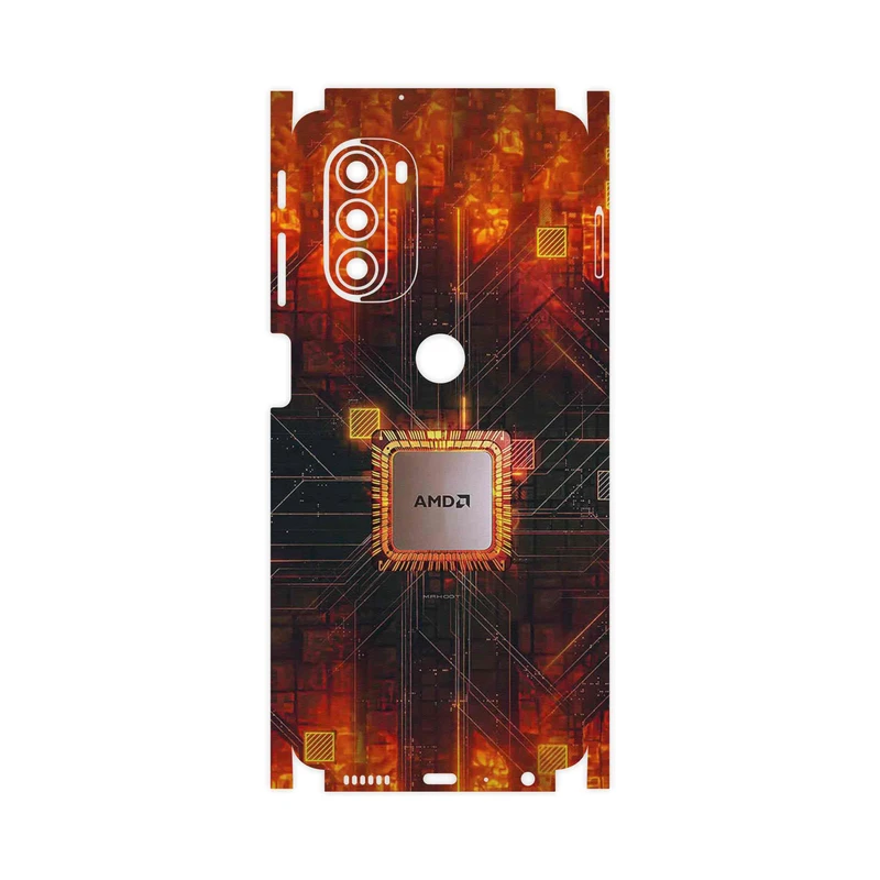 برچسب پوششی ماهوت مدل AMD-FullSkin مناسب برای گوشی موبایل موتورولا Moto G51 5G
