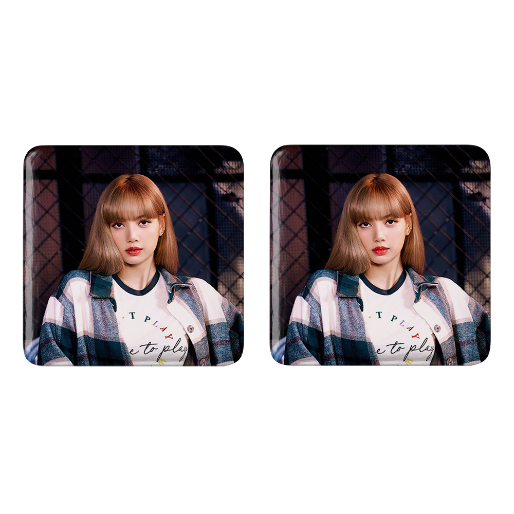 پیکسل خندالو مدل لیسا بلک پینک کد 14305 به همراه مگنت