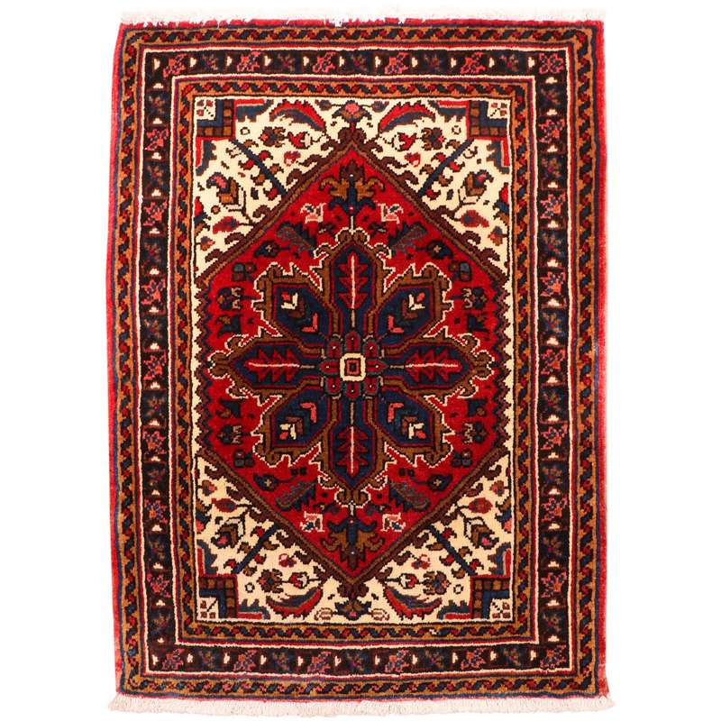 فرش قدیمی دستباف یک متری سی پرشیا کد 154180
