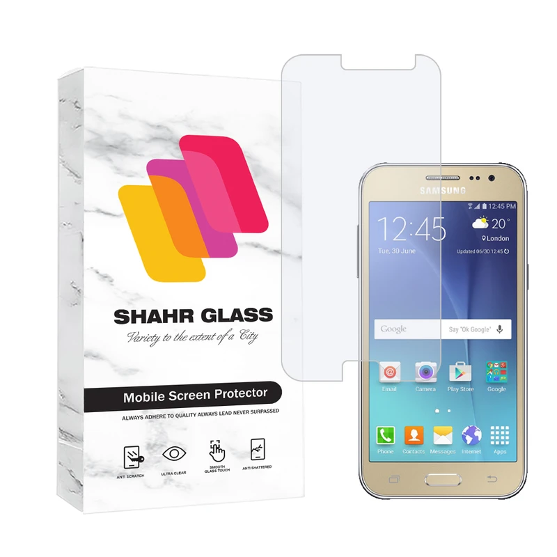محافظ صفحه نمایش شهر گلس مدل SIMPLSH مناسب برای گوشی موبایل سامسونگ Galaxy J2