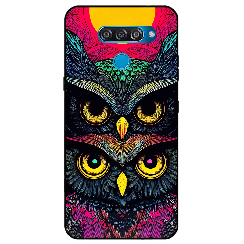 کاور مگافون طرح جغد مدل 1904 مناسب برای گوشی موبایل ال جی Q60