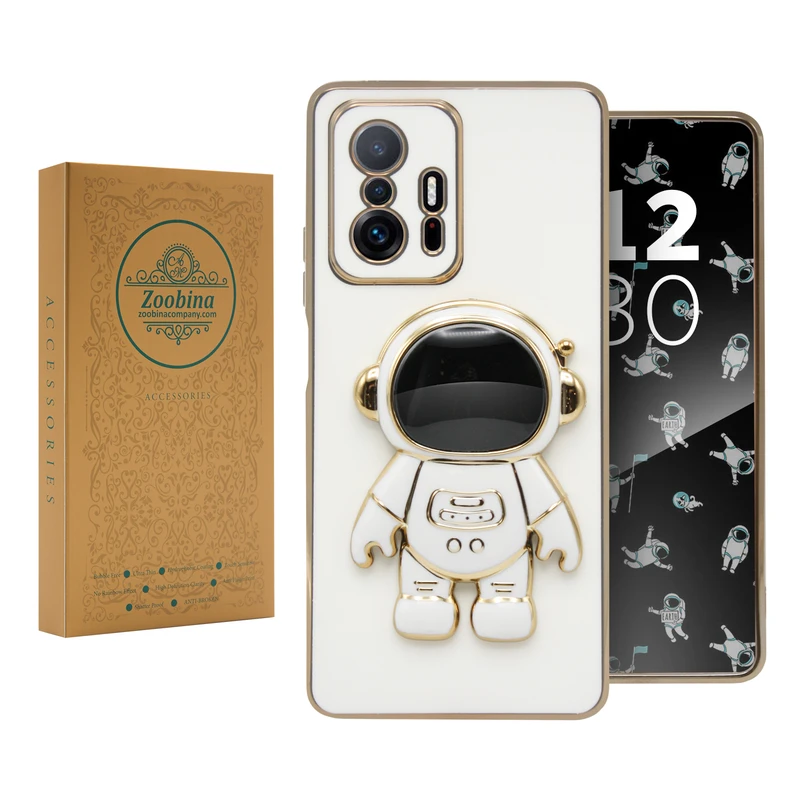 کاور زوبینا طرح فضانورد مدل astronaut مناسب برای گوشی موبایل شیائومی Mi 11T / 11T Pro
