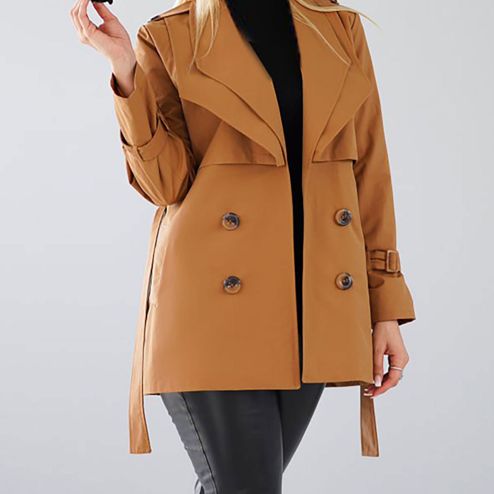 بارانی زنانه السال مدل آهو کد 199608 -  - 36