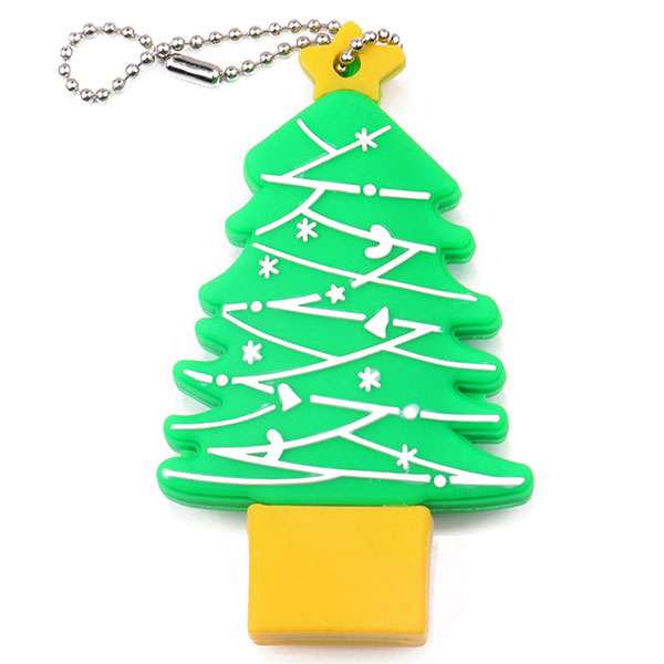 فلش مموری کینگ فست مدل Christmas Tree CR-13 ظرفیت 32 گیگابایت