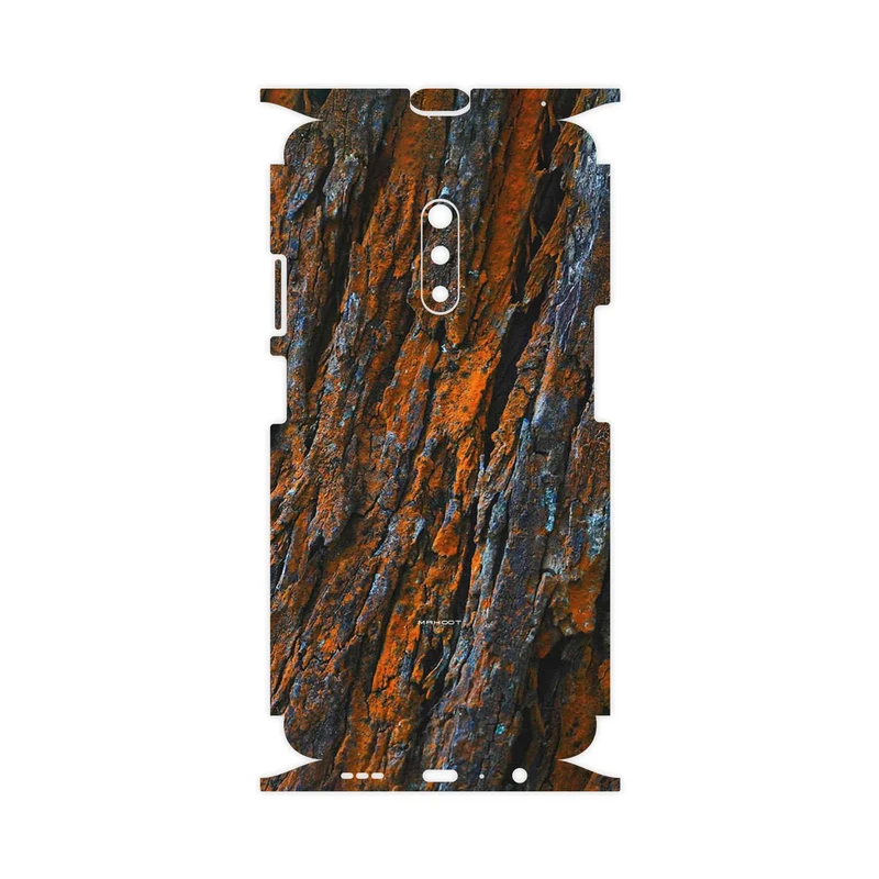 برچسب پوششی ماهوت مدل Wood Texture 6-FullSkin مناسب برای گوشی موبایل اپو Realme X