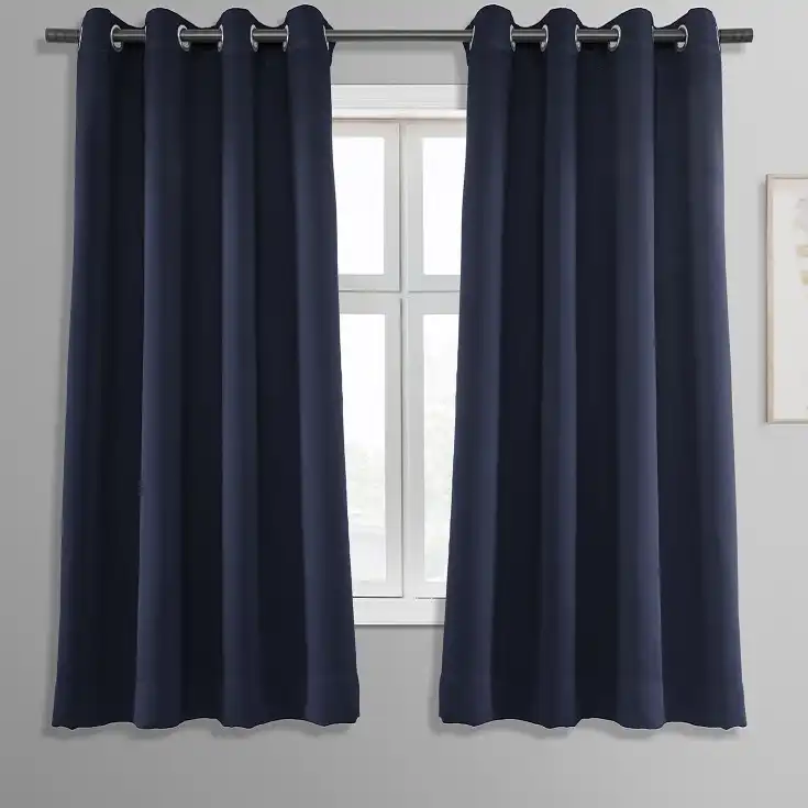 پرده سیت پیرو مدل مخمل شانل سایز 140x180 سانتی متر