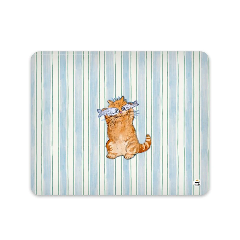 ماوس پد شادیت مدل گربه کد33 سایز 24*19 سانتی متر