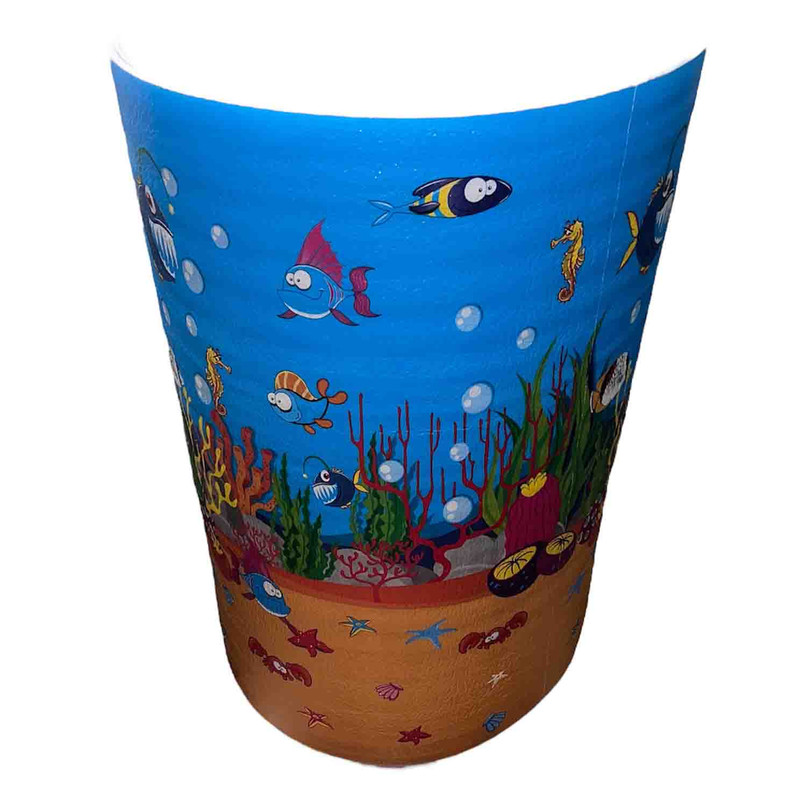 دیوارپوش مدل فومی کودک ضخیم طرح دریا کد OC10