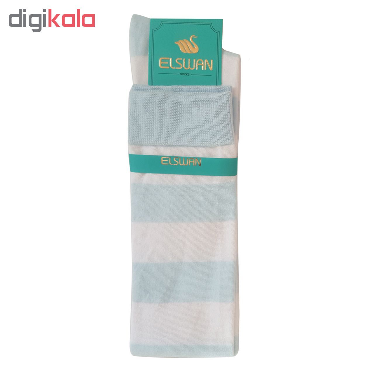 جوراب زنانه ال سون طرح راه راه کد PH96 -  - 9