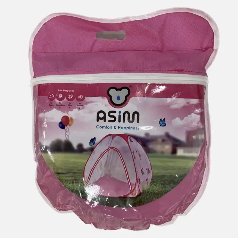 پشه بند کودک آسیم مدل کلبه کد P001