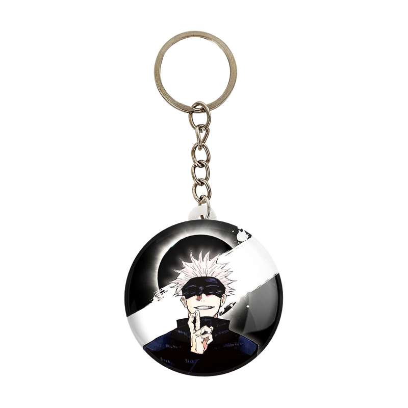 جاکلیدی خندالو مدل گوجو ساتورو انیمه جوجوتسو کایزن کد 11085 جاکلیدی خندالو مدل گوجو ساتورو انیمه جوجوتسو کایزن کد 11085