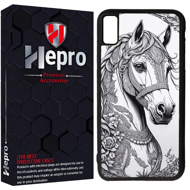 کاور هپرو طرح فانتزی مدل TPU مناسب برای گوشی موبایل اپل IPHONE X / XS