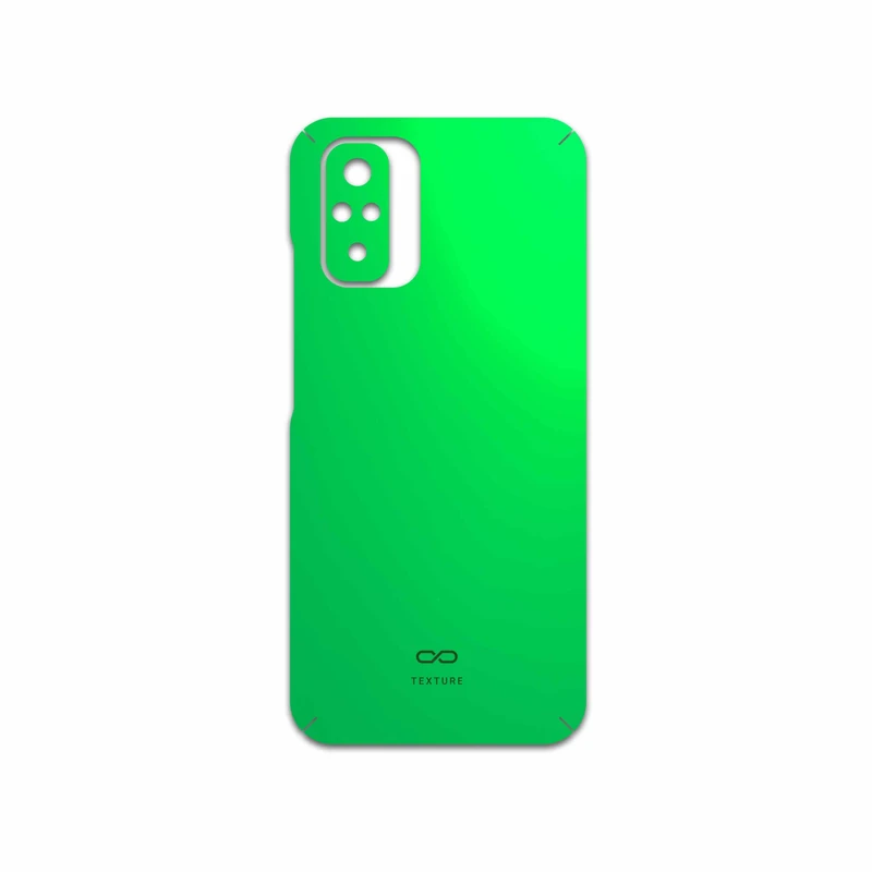 برچسب پوششی ماهوت مدل Matte-Green مناسب برای گوشی موبایل شیائومی Redmi Note 10