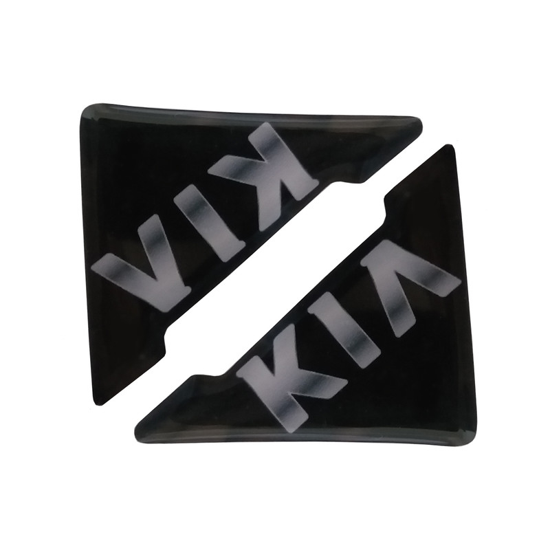 برچسب ضربه گیر خودرو آراکس یدک مدل KIA-AY-3543 بسته 2 عددی