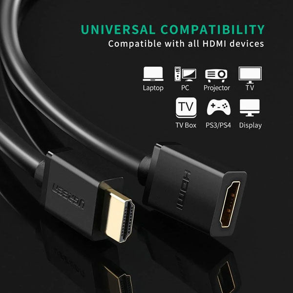 کابل افزایش طول HDMI یوگرین مدل HD107-10146 طول 5 متر