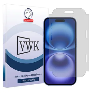 VWK transparent Screen Protector Suitable for Apple iPhone 16 Mobile Phone 