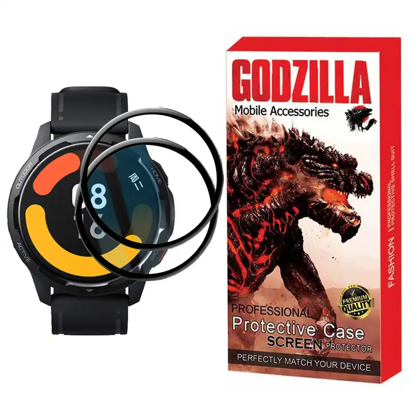 محافظ صفحه نمایش گودزیلا مدل G-PMMA مناسب برای ساعت هوشمند شیائومی Mi Watch Color 2 بسته 2 عددی