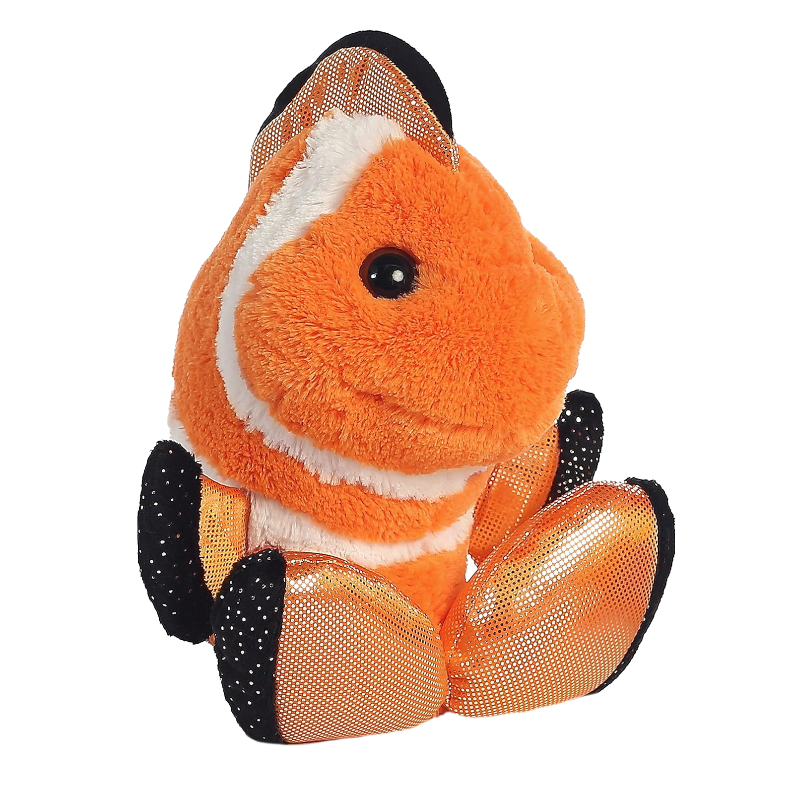 عروسک آرورا طرح ماهی نمو مدل Aurora Fins Clown Fish کد SZ13/1105 ارتفاع 26 سانتی‌متر