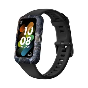 برچسب ماهوت طرح Earth_White_Marble مناسب برای ساعت هوشمند هوآوی Band 7