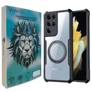 Vivatel XUNOD 360 Magnetic Series Cover For Samsung Galaxy S21 Ultra Mobile Phone 