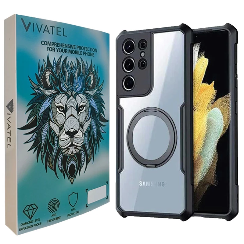 کاور ویواتل مدل XUNOD 360 Magnetic مناسب برای گوشی موبایل سامسونگ Galaxy S21 Ultra