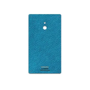 MAHOOT Blue-Leather Cover Sticker for Nokia XL