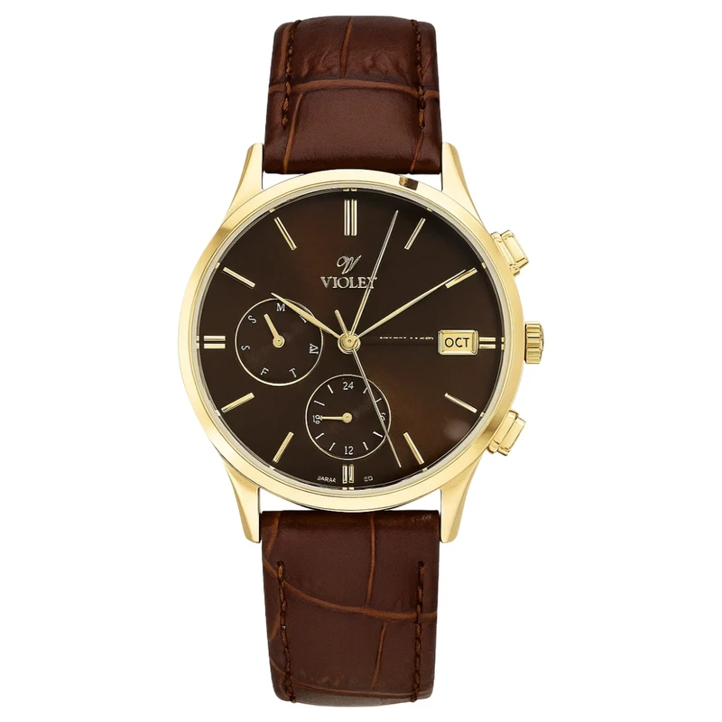 ساعت مچی عقربه‌ای کوارتز زنانه ویولت مدل Vr.63908