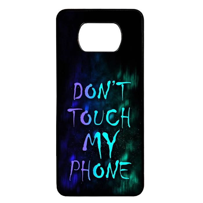 کاور طرح dont touch my phone مناسب برای گوشی موبایل شیائومی poco x3/poco x3 pro/ poco x3 nfc