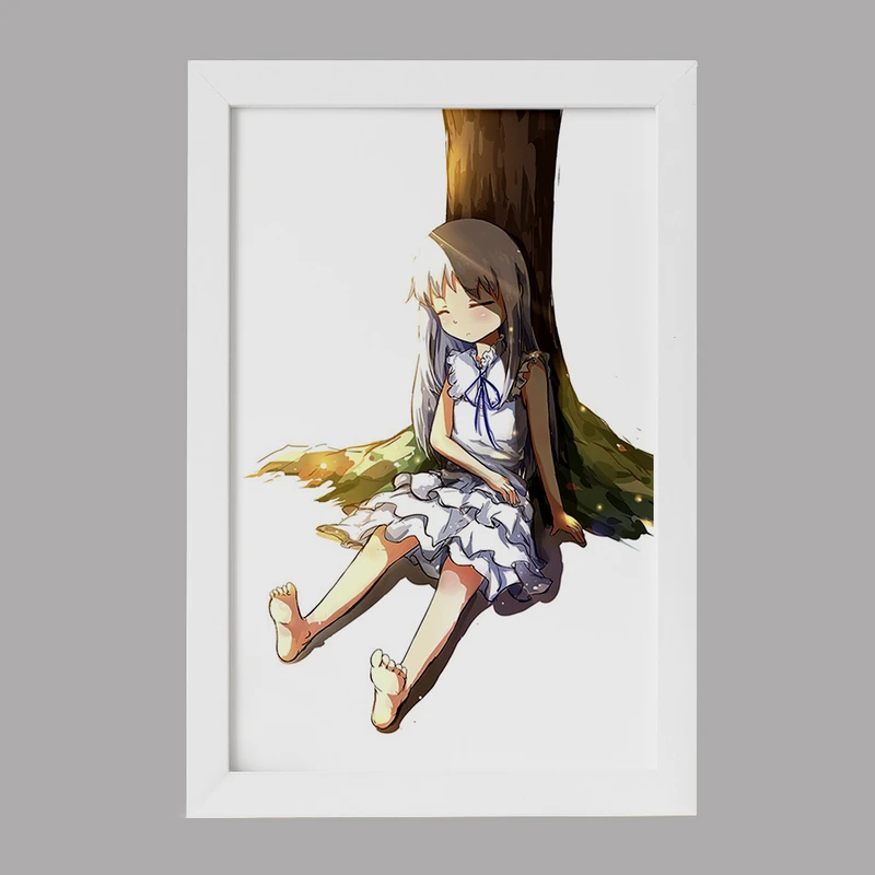 تابلو خندالو مدل میکو هونما انیمه آنوهانا کد 31966