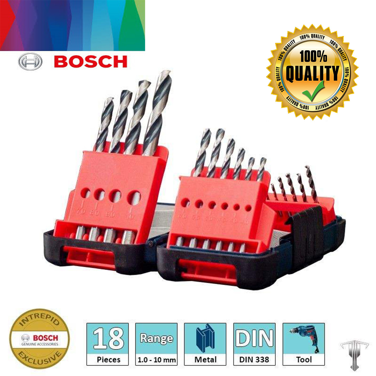 پیچ گوشتی شارژی بوش مدل چکشی 06019F8307