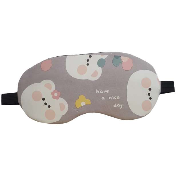 چشم بند خواب مدل کمپرس دار خرس دختر