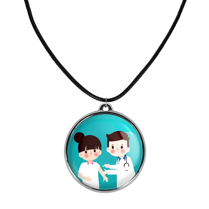 گردنبند خندالو مدل پزشک و پرستار کودکانه کد 3650036501