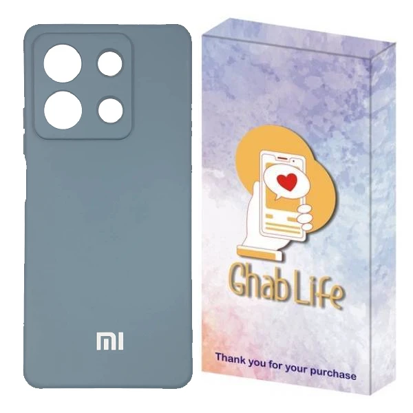 کاور قاب لایف مدل سیلیکونی مناسب برای گوشی موبایل شیائومی Redmi Note 13 4G 