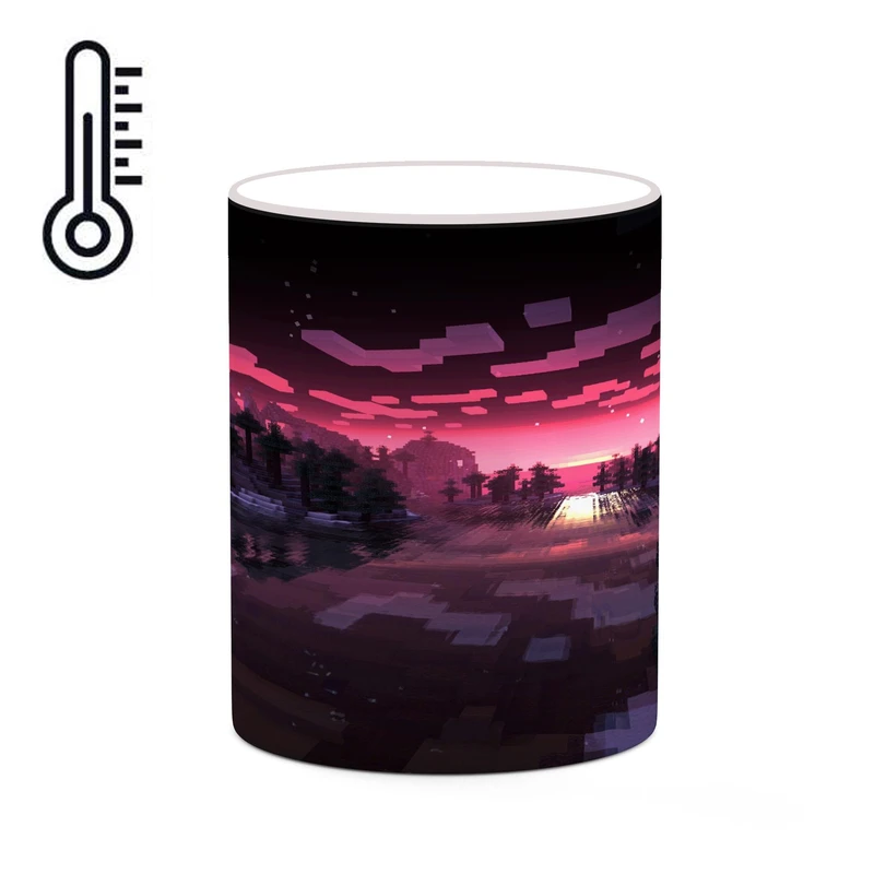 ماگ حرارتی کاکتی طرح ماینکرافت minecraft مدل mgh41104