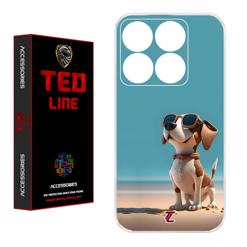 کاور تدلاین طرح سگ کد 1187 مناسب برای گوشی موبایل شیائومی Mi 14T / 14T Pro