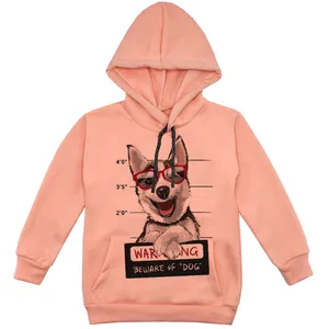 هودی پسرانه مدل  هاسکی F67  رنگ گلبهی 