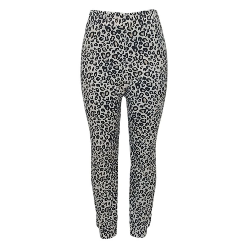 شلوار زنانه مدل مخمل پلنگی ۳۸۵