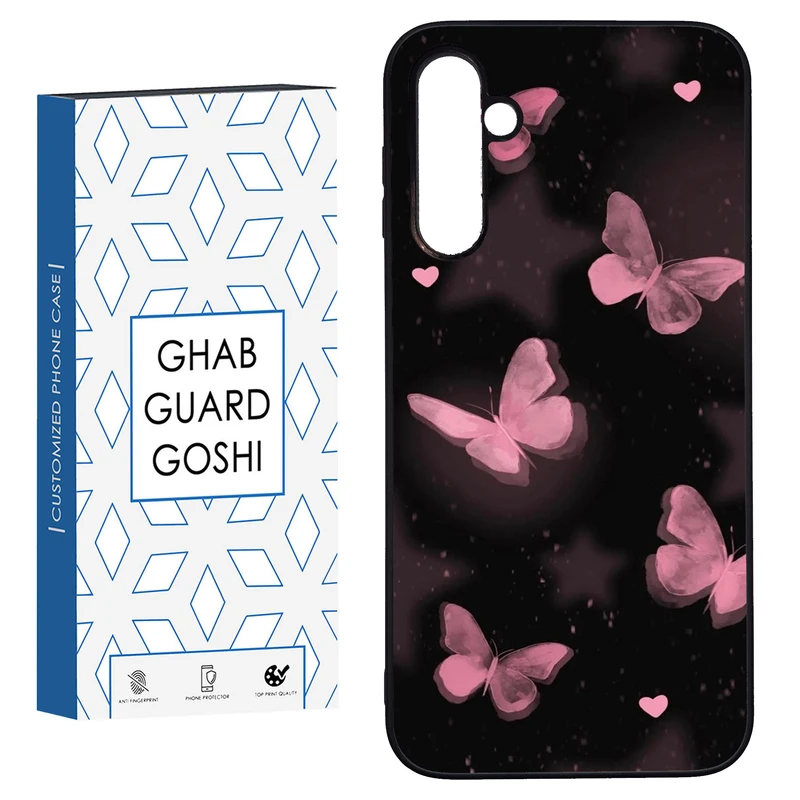 کاور قاب گارد گوشی طرح پروانه کد FB-182 مناسب برای گوشی موبایل ساسونگ GALAXY A24  